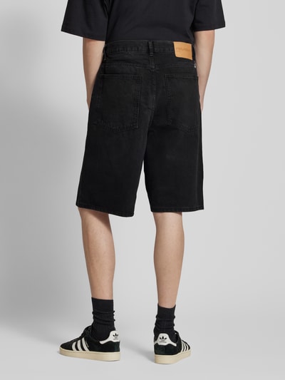 REVIEW Baggy Fit Jeansshorts im 5-Pocket-Design Black 5