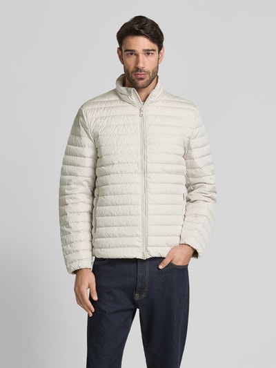 Geox Steppjacke mit Daunen-Feder-Füllung und Zweiwege-Reißverschluss Beige 4