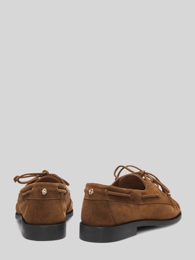 BOSS Loafer aus echtem Leder Modell 'Lycia' Mittelbraun 2