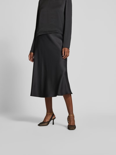 Juvia Midirock mit Reißverschluss Black 4