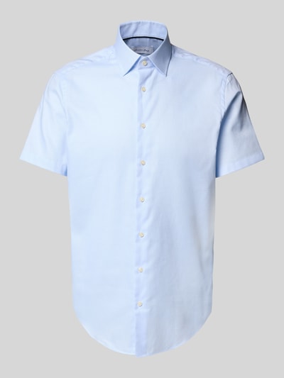 Christian Berg Men Regular fit zakelijk overhemd met knoopsluiting Bleu - 2