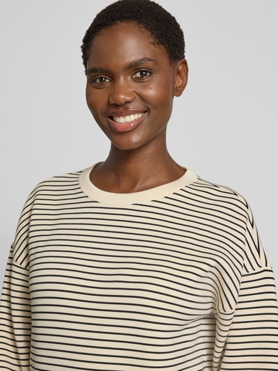 MSCH Copenhagen Sweatshirt aus Viskose-Mix Modell 'Ima' Offwhite 3