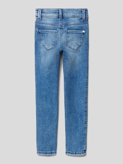 s.Oliver RED LABEL Slim fit jeans in 5-pocketmodel Blauw - 3