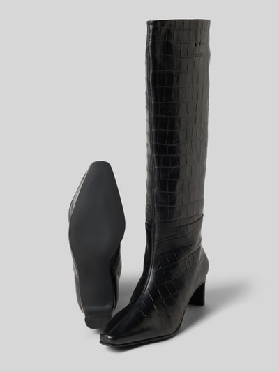 Copenhagen Stiefel mit Label-Detail Black 4