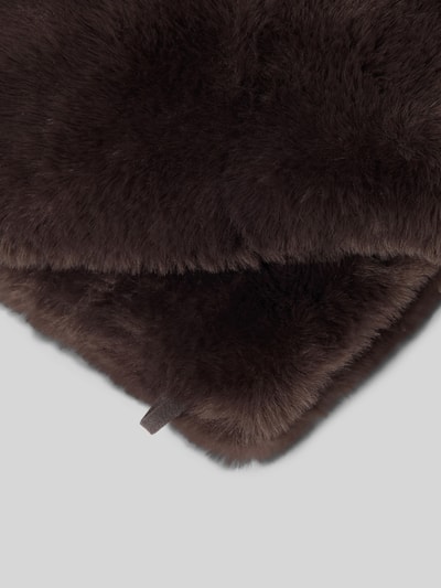 monari Handschuhe aus Kunstfell Dunkelbraun 2