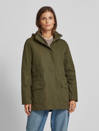 Barbour Jack met capuchon, model 'BUTTERCUP' Olijfgroen - 4