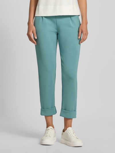 Christian Berg Woman Slim Fit Sweatpants mit Kellerfalten Aqua 4