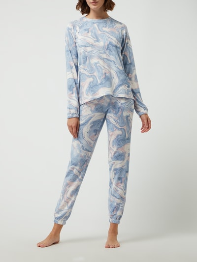 P.J. Salvage Sweatbroek met all-over motief  Lila - 1