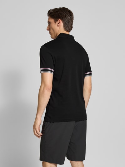 BOSS Green Koszulka polo o kroju slim fit z czystej bawełny model ‘POLO ZONE’ Czarny 5