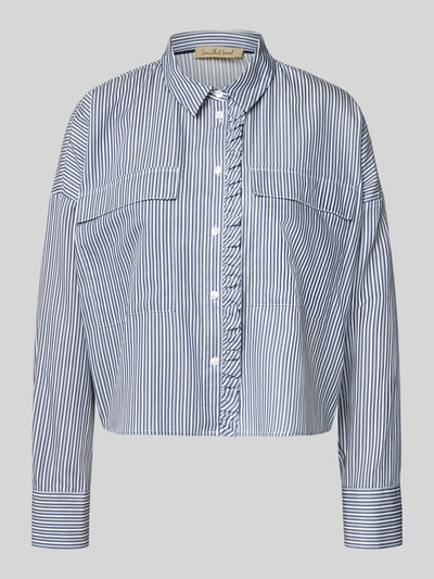 Smith and Soul Bluzka o kroju regular fit z kieszeniami na piersi Ciemnoniebieski 2