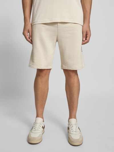 Tommy Hilfiger Regular Fit Shorts aus Baumwoll-Mix Beige 4