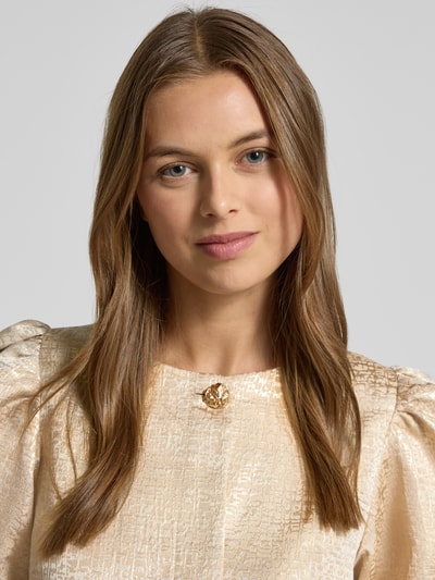 b.young Blazer mit Rundhalsausschnitt Modell 'DARIELLA' Camel 3