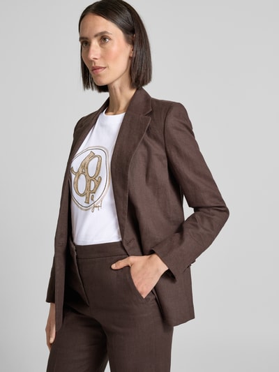 JOOP! T-Shirt mit Strasssteinbesatz Modell 'Tashi' Weiss 3