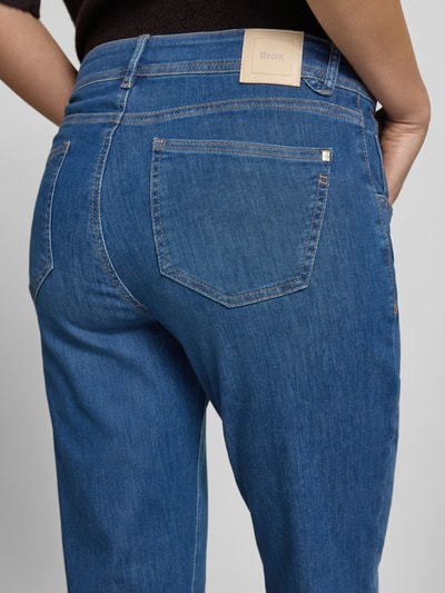 Brax Slim Fit Jeans mit Eingrifftaschen Modell 'SHAKIRA' Dunkelblau 3