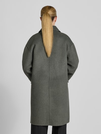 OPUS Wollmantel mit Reverskragen Modell 'Havilda' Mint 5