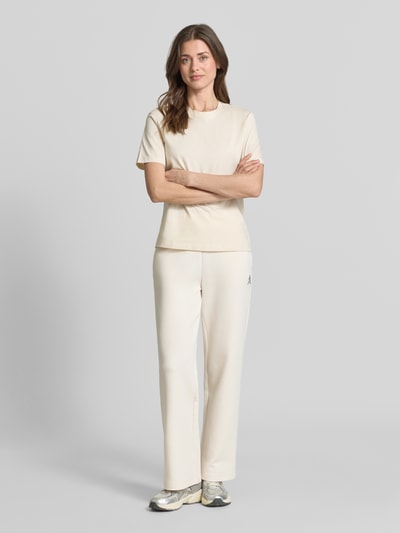 Armani Exchange Sweatpants mit elastischem Bund und Logo-Print Offwhite 1