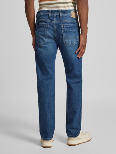 MAC Straight Leg Jeans im 5-Pocket-Design Blau 5