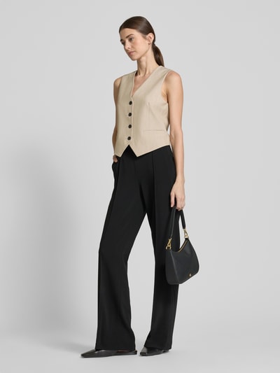 Cambio Stoffhose mit Bundfalte Modell 'AVA' Black 1