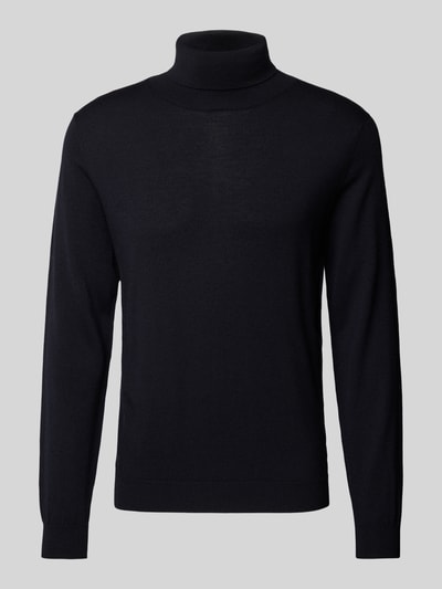 Fynch-Hatton Rollkragenpullover mit Rollkragenpullover Marine 2