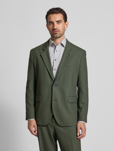 HUGO Regular Fit Sakko mit Viskose-Anteil Dunkelgruen 4