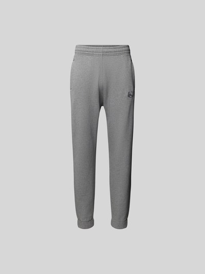 MAISON KITSUNÉ Sweatpants aus reiner Baumwolle Mittelgrau Melange 2