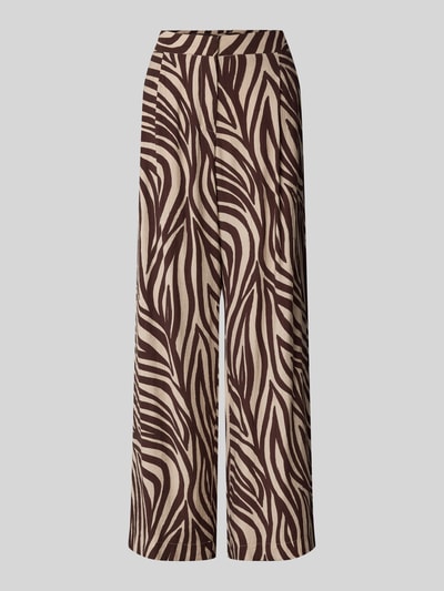 Mango Stoffhose aus Viskose-Mix im Allover-Look Modell 'NIKITA' Black 2