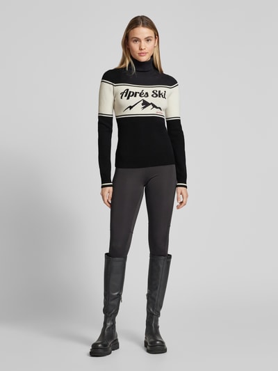 LeGer by Lena Gercke Strickpullover mit Rollkragen Modell 'Floriane' Black 1