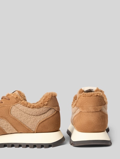GANT Sneakersy z ciepłą podszewką ze sztucznego kożuszka model 'Caffay' Koniakowy 2