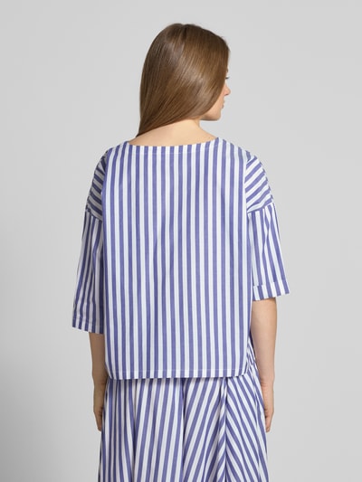 Rich & Royal Bluzka o kroju relaxed fit z obniżonymi ramionami Granatowy 5