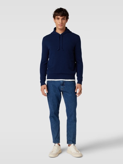 Polo Ralph Lauren Hoodie met ribboorden Marineblauw - 1