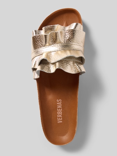 Verbenas Sandały ze skóry model ‘ROCIO NUCLEO METAL VOLANT’ Złoty 3