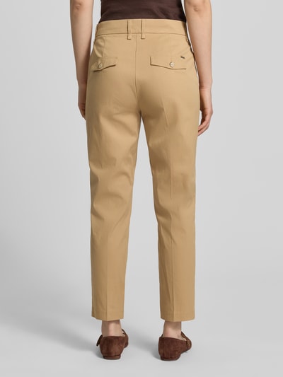 Brax Regular Fit Hose aus Baumwoll-Mix Modell 'MARA S' Beige 5