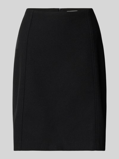 Christian Berg Woman Knielange rok met naadritssluiting Zwart - 2