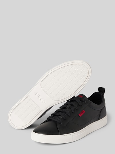HUGO Sneaker mit Label-Details Black 3