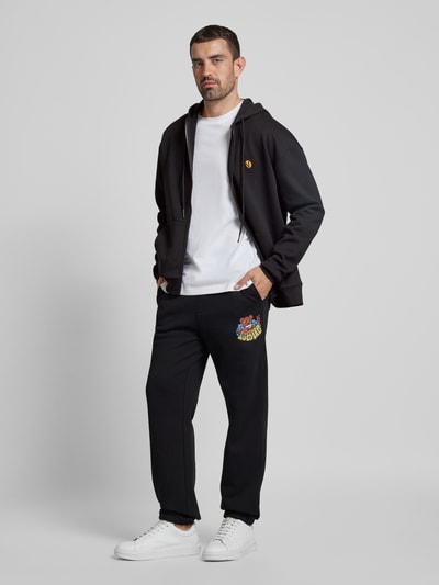 Iceberg Sweatpants mit Motiv-Print Modell 'PANTALONE' Black 1