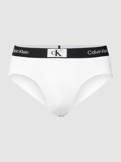 Calvin Klein Underwear Slip mit Label-Detail Weiss 2