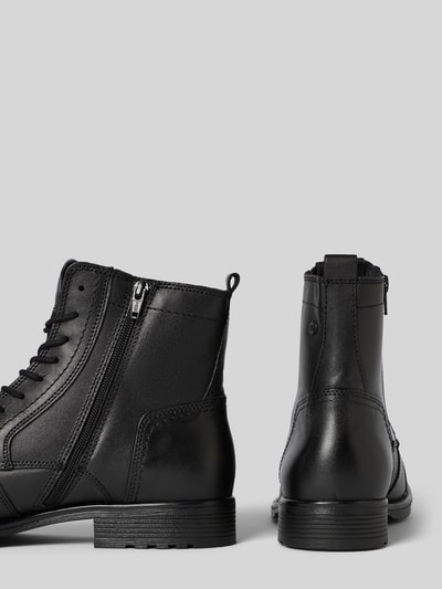 Jack & Jones Boots aus Leder mit Reißverschluss Modell 'RUSSEL' Black 2