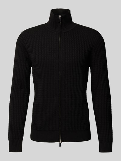 Emporio Armani Strickjacke mit Reißverschluss Black 1