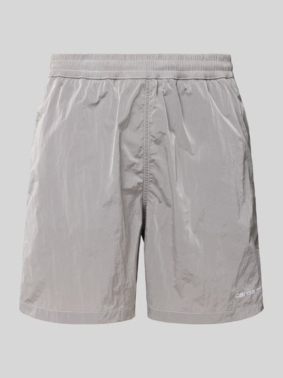 Carhartt Work In Progress Spodenki kąpielowe z elastycznym pasem model ‘CANBY’ Lodowy błękitny 1