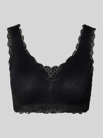 MAGIC Bodyfashion BH mit Spitzenbesatz Black 1