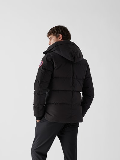 Canada Goose Daunenmantel mit Kapuze Schwarz 5