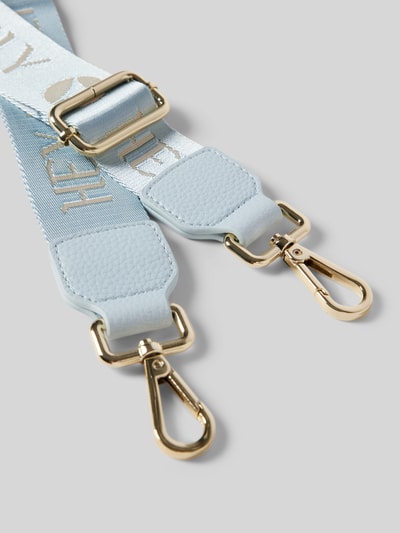 Hey Marly Schulterriemen mit Karabinerverschluss Modell 'Signature Strap' Hellblau 2