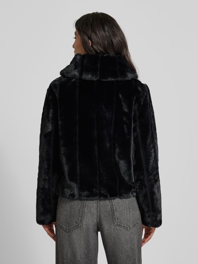 Guess Jacke aus Kunstfell Modell 'NEW SOPHY' Black 5