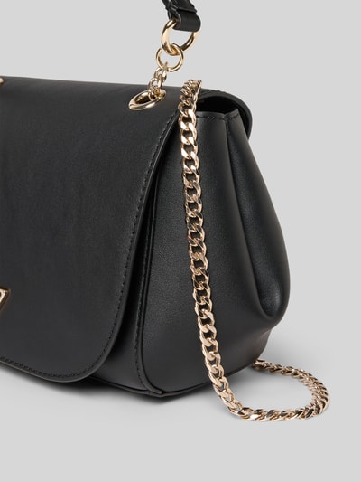 Guess Handtasche mit Label-Applikation und Tragehenkel Black 3