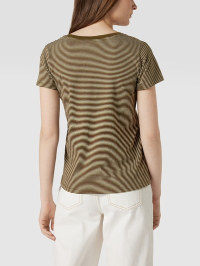 Levi's® T-Shirt mit Label-Stitching Oliv 5