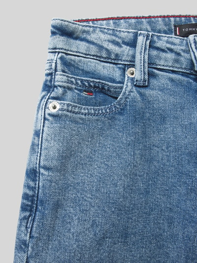 Tommy Hilfiger Kids Straight Fit Jeans im 5-Pocket-Design Blau 2