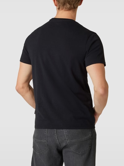 Napapijri T-Shirt mit Logo-Stitching Modell 'SALIS' Black 5