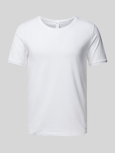 Skiny T-Shirt mit Rundhalsausschnitt Weiss 1