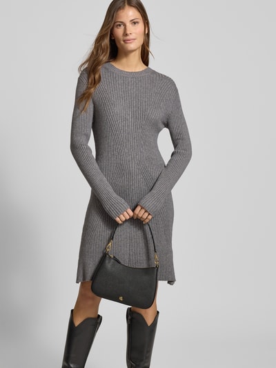 Lauren Ralph Lauren Handtas van runderleer met labelapplicatie Zwart - 1