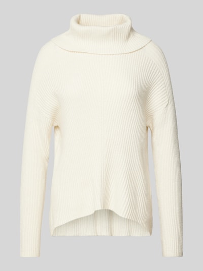 Only Regular Fit Strickpullover mit schulterfreiem Design Modell 'KATIA' Offwhite 1